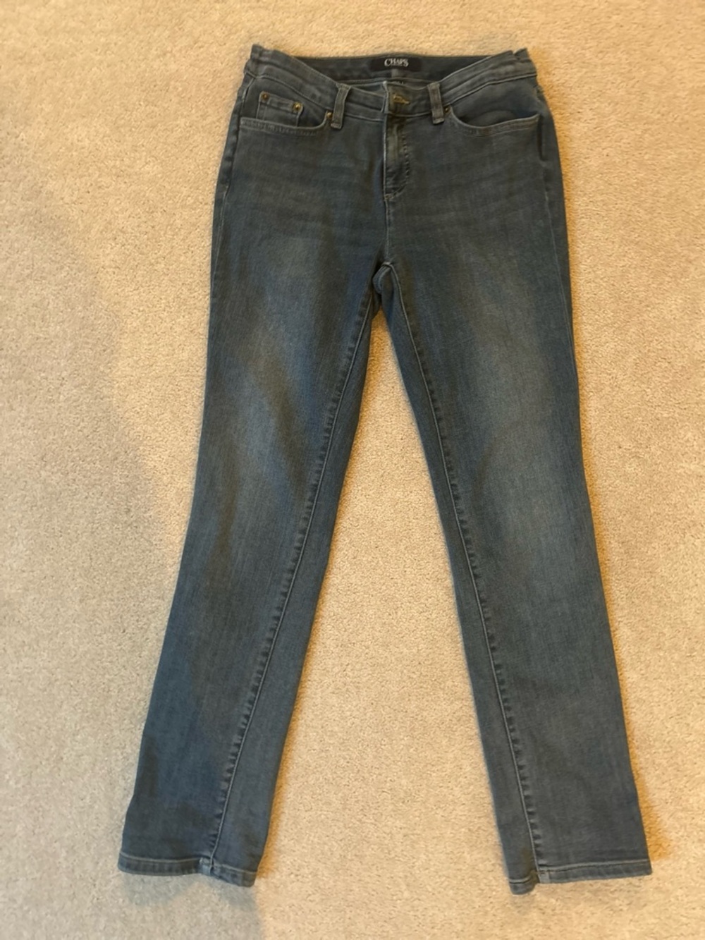 Chaps Women's Skinny Jeans - Denim Blue